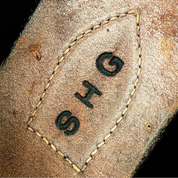 Brown Leather Western Holster Set - Picture 4 of 9